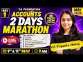 CA Foundation Accounts: Pre-Exam Mega Marathon | Full Syllabus Revision | May 2026 (Day 1)