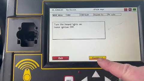 How to program a 2019 Jeep Grand Cherokee smart key with star adapter.