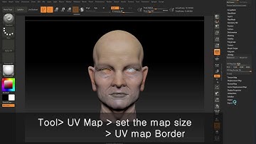 [ZBrush to Maya 002] - Generating a color map from polypaint