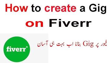 How to create a Gig on Fiverr 2019 New Update