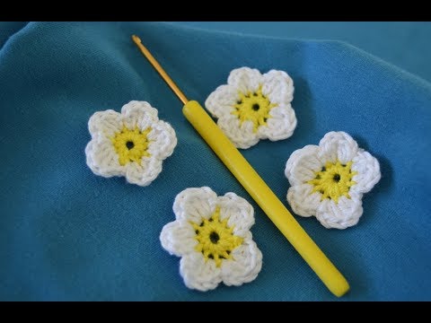 Heklanje cveta Crochet Tutorial