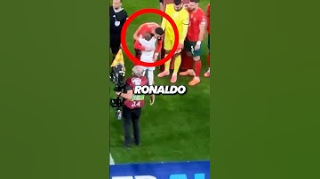 This is the sweetest moment with Cristiano you’ll see today ❤️⚽