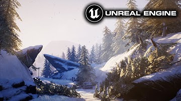Winter Place Environment Pack - Preview Video | Unreal Engine 5