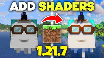 Shaders downloaden en installeren voor Minecraft 1.21.7 (nieuwste update)