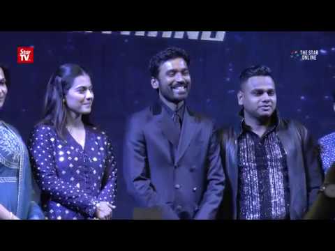 Fan frenzy as Kajol and Dhanush promote VIP 2 in KL