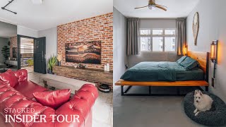 Inside A Quirky Industrial 4-Room HDB   Kallang Heights Tour