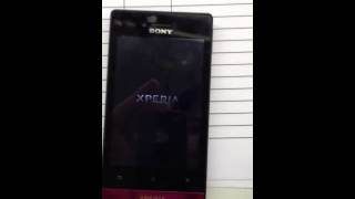 Xperia st23 wrong code