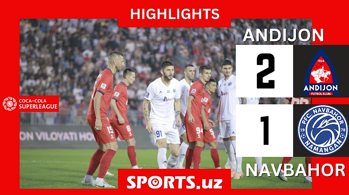 Andijon-Navbahor 2-1. 100 daqida davom etgan uchrashuvdan gollar va xavfli vaziyatlar Highlight