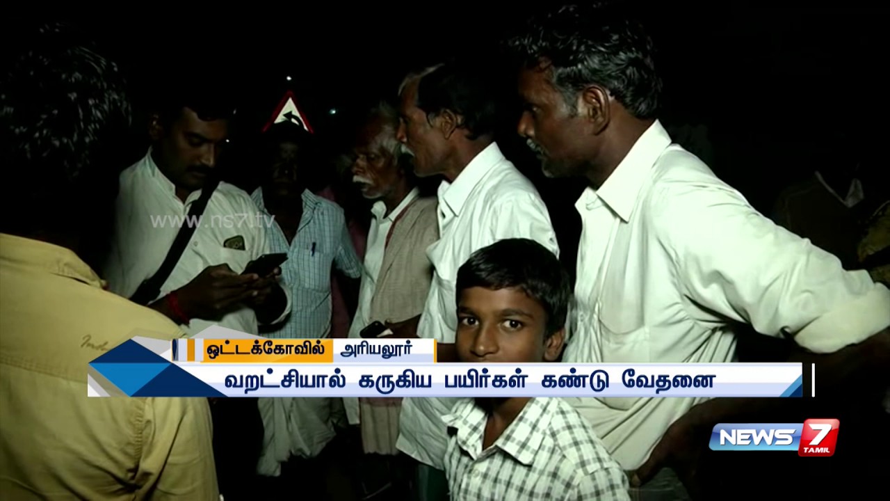 3 farmers dies in Ariyalur after crops damaged in drought | News7 Tamil ...