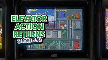 Elevator Action Returns (aka Elevator Action II) - 1994 - Arcade - Shortplay | 4K CRT Simulation