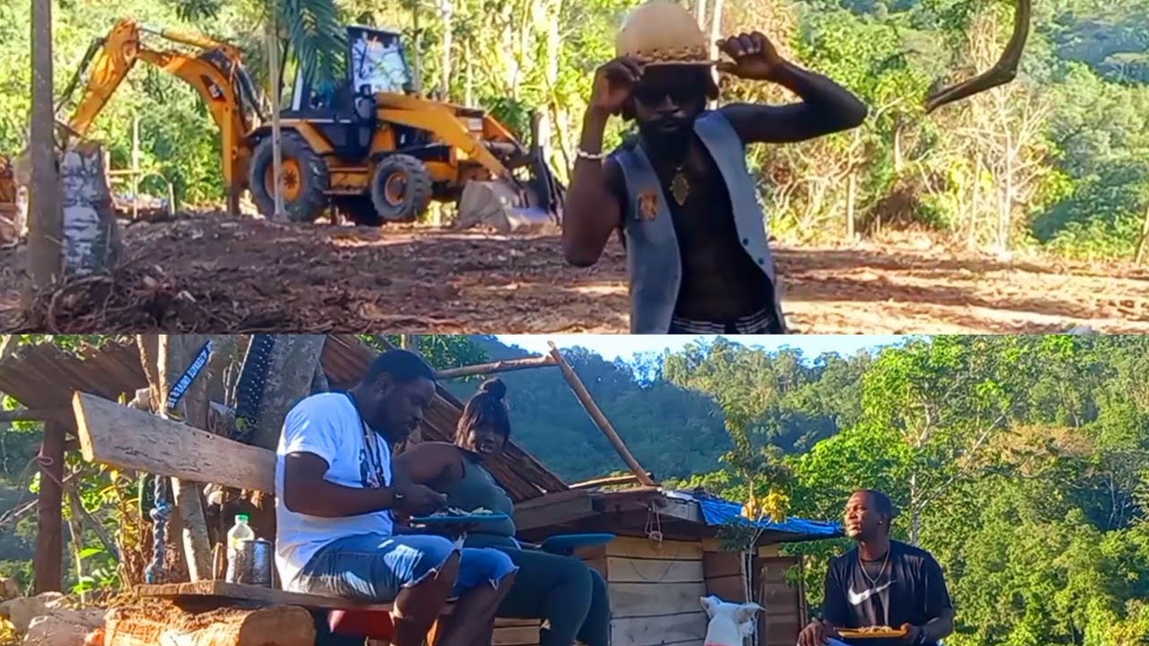 gUesTs VisiT DanCinG & BuLLdoZinG LaNd PeTeR ToSH GLaSS HoUSe