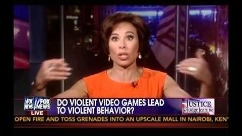 Dr. John Sharp - Violence in Video Games on Justice with Judge Jeanine