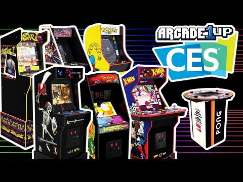 Arcade1Up CES 2021 New Cabinet Reveals! from COOLTOY