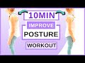 10 Minute Indoor Workout For Better Posture!