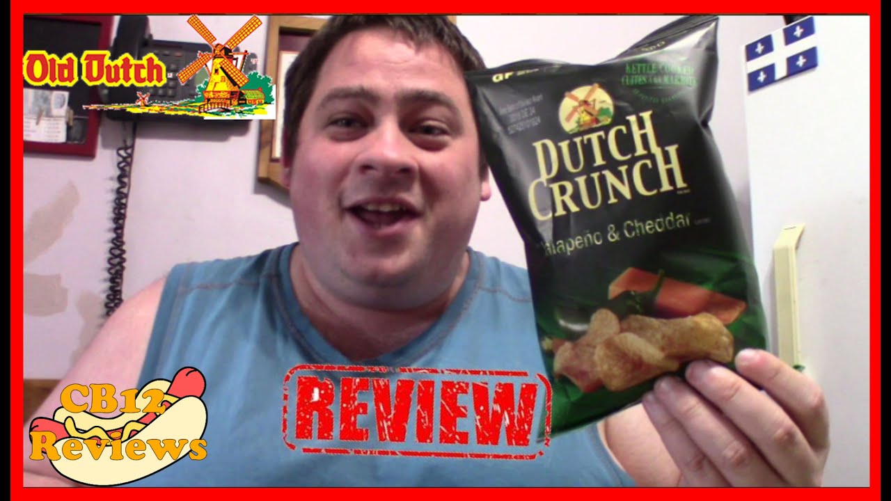 ♥Dutch Crunch Jalapeño & Cheddar Chips Food Review♥Dec 21st 2019