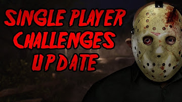 F13 Single Player Challenges Update, Skull Objectives & Emotes! - FRIDAY THE 13TH: THE GAME