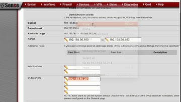 6 Pfsense DHCP server part1 AR