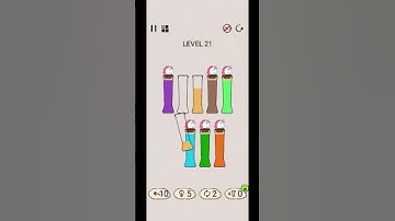 SortPuz level 21, 22, 23, 24, 25 | WalkThrough | Gameplay #shorts