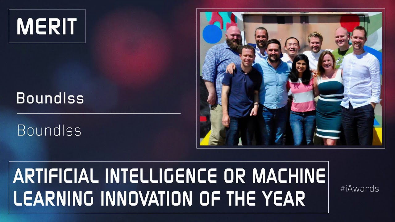 2018 National iAwards - Artificial Intelligence or Machine Learning Innovation of the Year (Merit)