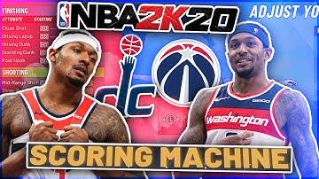 BEST SCORING MACHINE BUILD IN NBA2K20 | Bradley Beal Build NBA 2K20!!