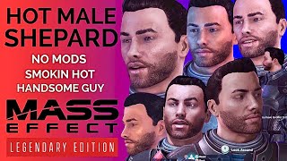 HOT MALE SHEPARD || Mass Effect Legendary Edition - NO MODS USED!!