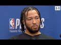 Jalen Brunson Talks Game 7 Loss vs. Pacers & 