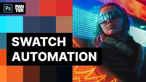 How to Reduce Image to Swatch Automatically in Photoshop