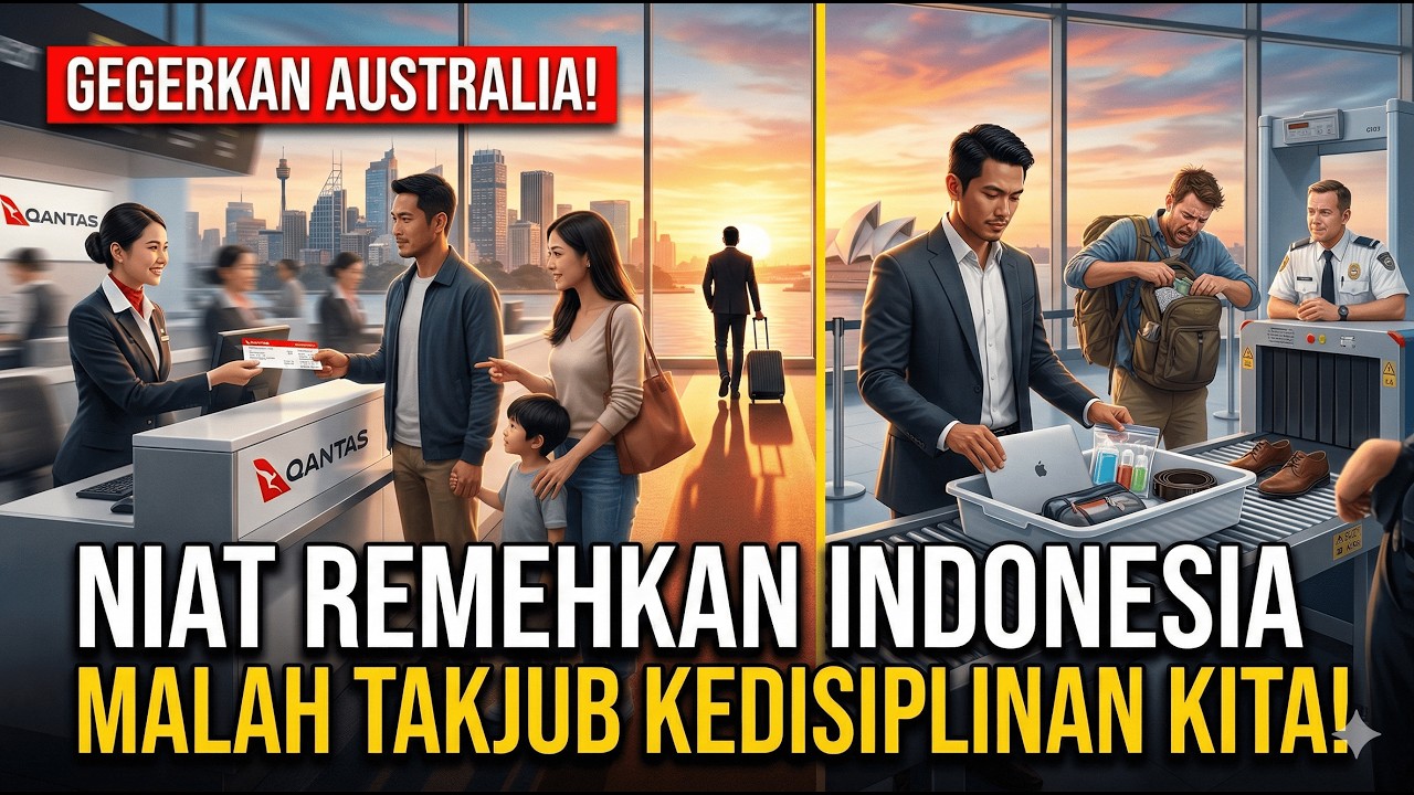 DUNIA BARAT SYOK! Bule Australia Tunduk Takjub Lihat Kedisiplinan Gila Turis Indonesia di Sydney!