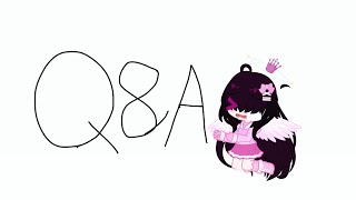 🍩🍫Q&A//⚠️เลือด⚠️⚠️เสียงแสบหู⚠️//#capcut #sketchbook #gachalife2 🍰🍪