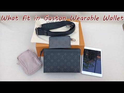 What fit in bag | LOUIS VUITTON Gaston Wearable Wallet M81124