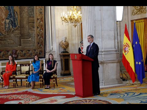 Palabras de Su Majestad el Rey en el X aniversario de su Proclamaci&oacute;n ante las Cortes Generales