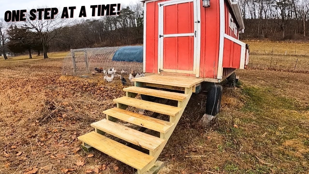 Major Upgrade for Mobile Chicken Coop