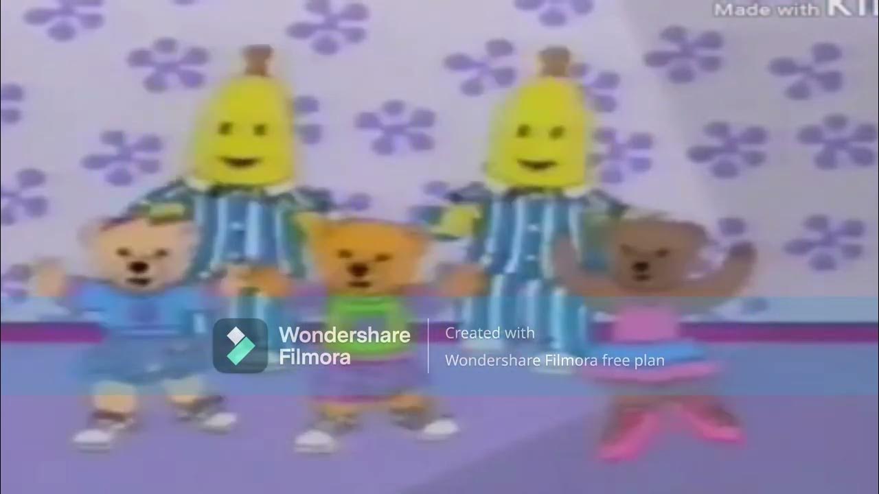 The Bananas in Pajamas and the teddies dance to the Cooking Rap song