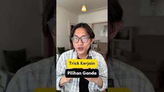 Trick Kerjain Soal Pilihan Ganda Apapun. #belajarsemenit #itb #edukasi