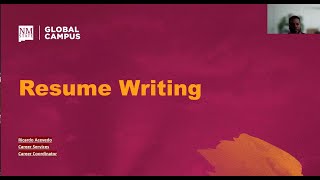 Resume Writing Workshop