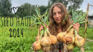 Seed Haul 2024 | Vegetables | My Plans on Getting Great Crop