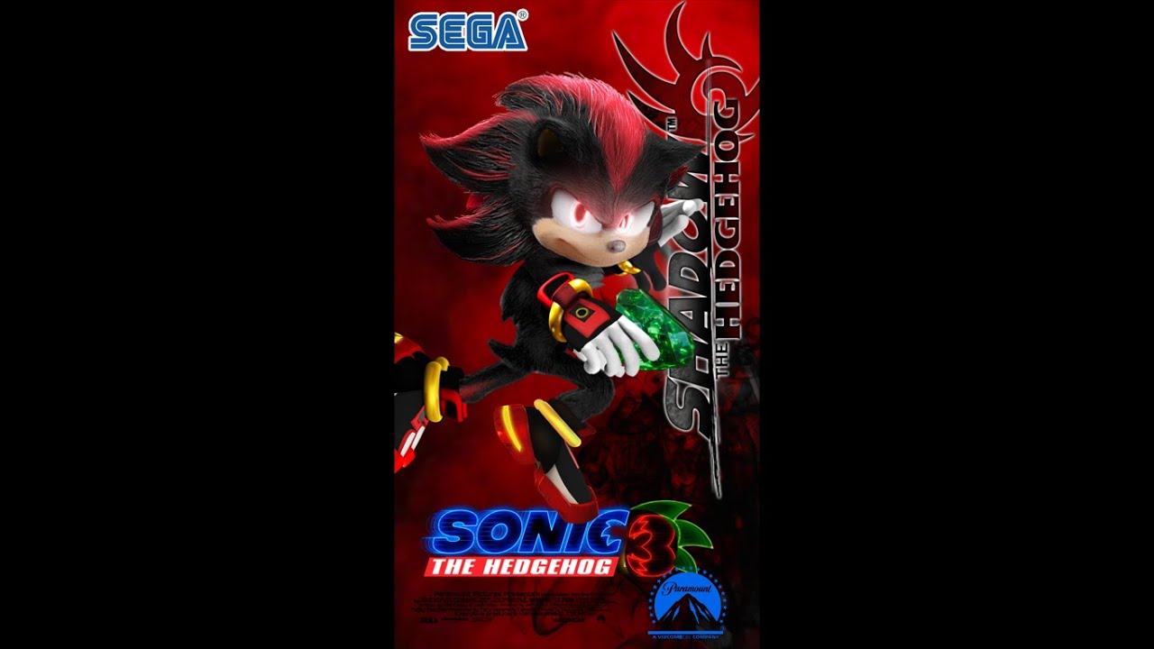 Shadow The Hedgehog Poster | Framed Art | Sonic | NEW | USA