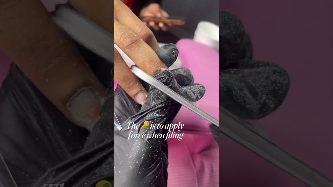 30 sec. stiletto shaping tutorial