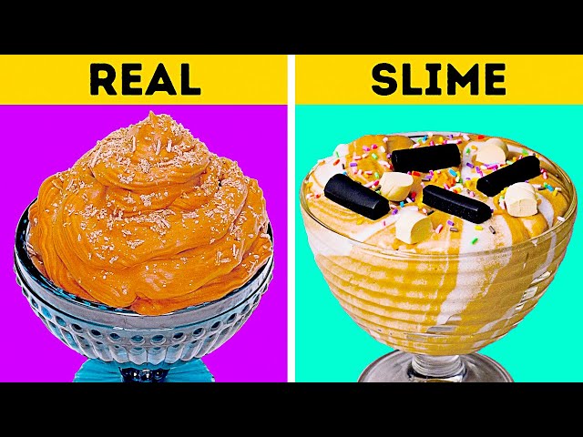 Watch 5-Minute Recipes - REAL VS FAKE FOOD CHALLENGE || Polymer Clay ...
