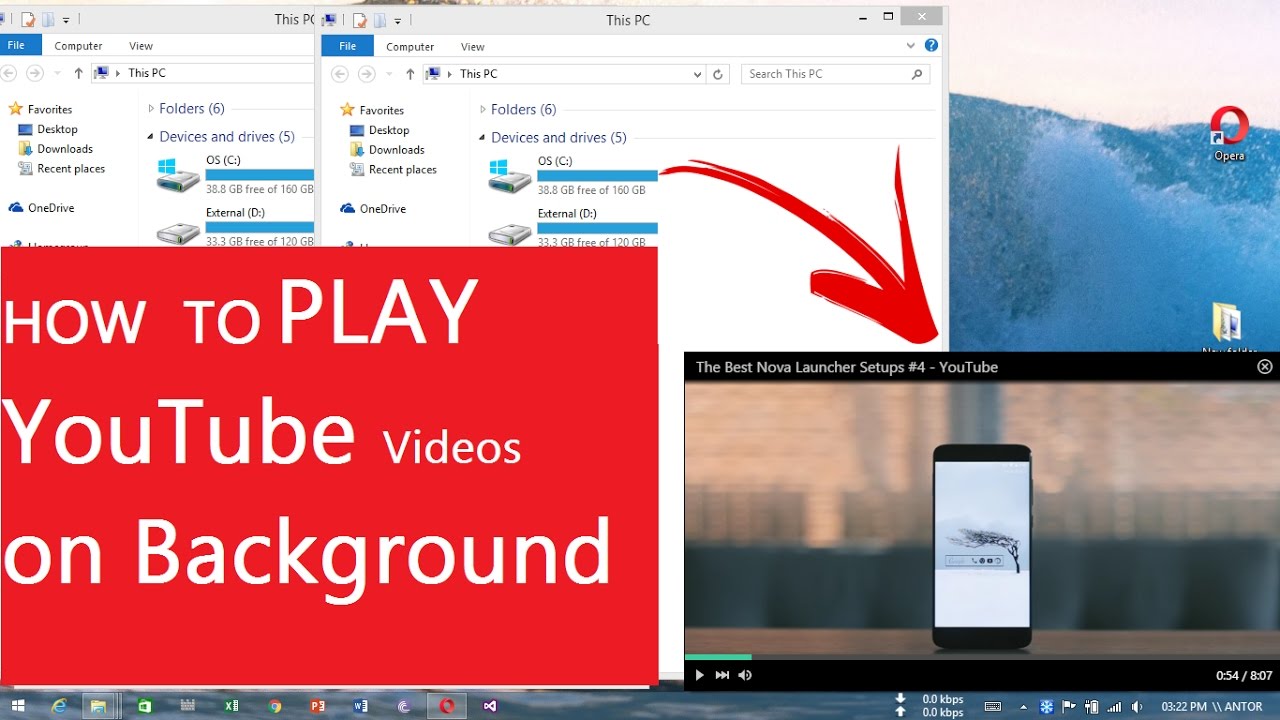 Bạn đang tìm kiếm cách chơi video YouTube nền trên Windows một cách dễ dàng và tiện lợi? Giờ đây, bạn không cần phải tốn công tìm kiếm phần mềm hay mất thời gian học tập những kỹ thuật phức tạp nữa. Chỉ cần một vài thao tác đơn giản, bạn đã có thể thưởng thức video yêu thích của mình khi làm việc trên máy tính mà không bị gián đoạn.