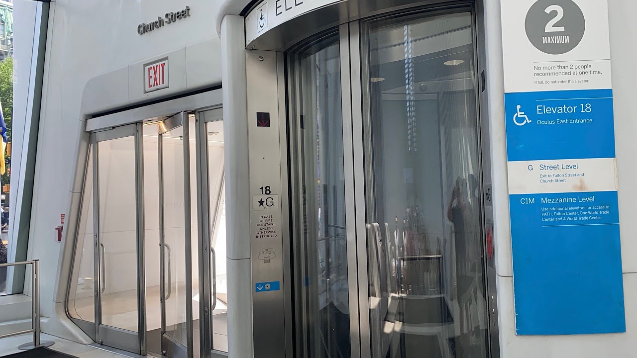 ROUND MEI Hydraulic Scenic Elevator - Westfield World Trade Center - New York, NY