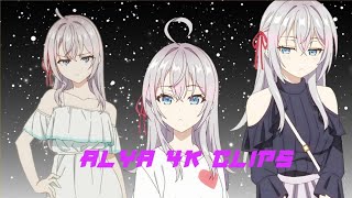 Alya Kujou 4k Scenepacks | Alya Kujou | 4K Scenepack | Alya Sometimes Hides Her Feelings In Russia |