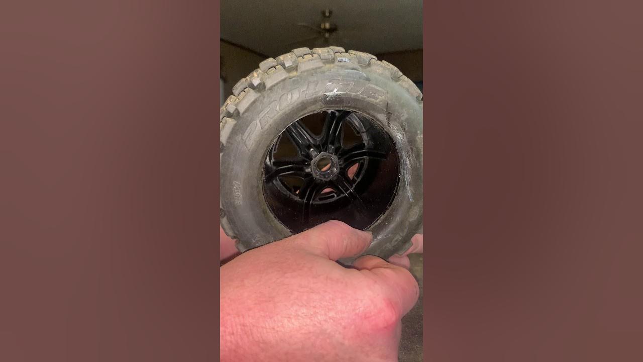 How to glue RC tires on rims YouTube