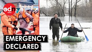 Russia’s Worst Flooding in DECADES Causes Thousands to Evacuate