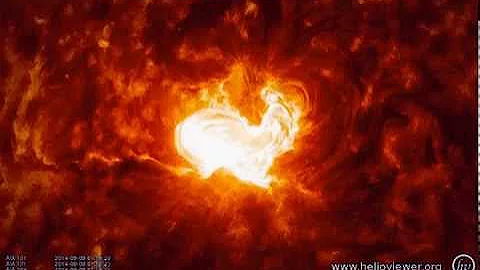 AIA 131/171/304 (2014-09-08 21:29:35 - 2014-09-09 03:26:11 UTC)