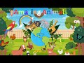 Amazing animals starting with aalphabet safari fun learning for kids kidsanimals abcd