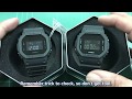Check point for origianl DW-5600BB, with software test.(ENG SUB)
