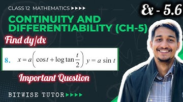 Class 12 Ex 5.6 Q8 Maths | Ex 5.6 class 12 maths q8 | Question 8 exercise 5.6 Class 12