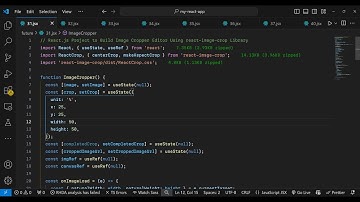 React.js Project to Build Image Cropper Editor Using react-image-crop Library