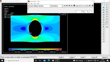 Plate Element – Structural Linear and Non-Linear Analysis @MarathiGanit   #ansys